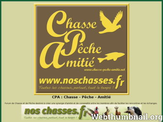 chasse-peche-amitie.net website preview