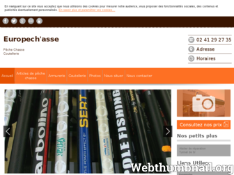 europechasse.fr website preview