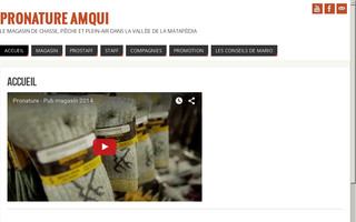 pronatureamqui.com website preview
