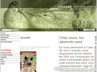chasse-peche-loisir.com website preview