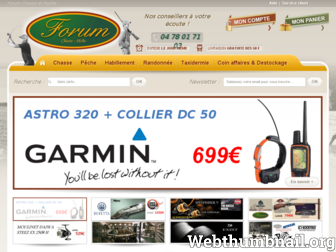 forum-peche-chasse.com website preview