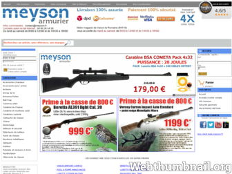 meyson.fr website preview