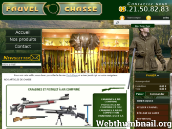 fauvelchasse.com website preview