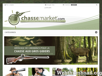 chassemarket.com website preview