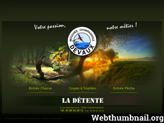 la-detente.fr website preview