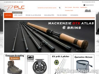 plc-peche.fr website preview