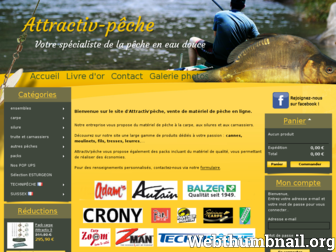 attractiv-peche.com website preview