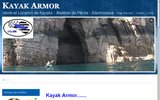 kayakarmor.fr website preview