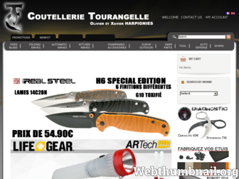 coutellerie-tourangelle.com website preview