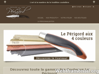 couteau-leperigord.com website preview