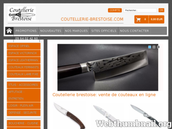coutellerie-brestoise.com website preview