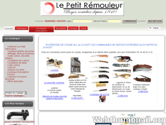 le-petit-remouleur.com website preview