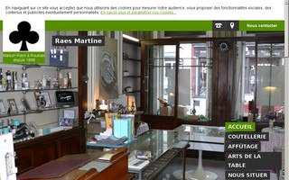 coutellerie-raes-roubaix.fr website preview