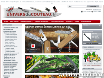 universducouteau.fr website preview