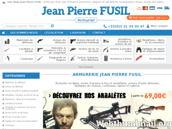 fusil-calais.com website preview