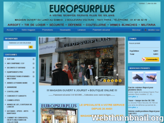 europsurplus.com website preview