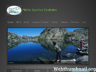 pechesportivepyrenees.com website preview