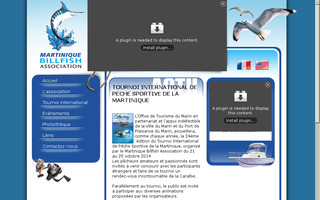 martinique-billfish.org website preview