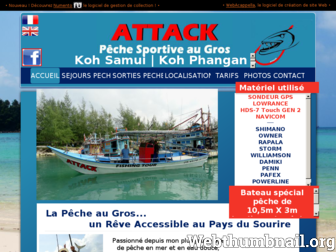 attackfishingtour.com website preview
