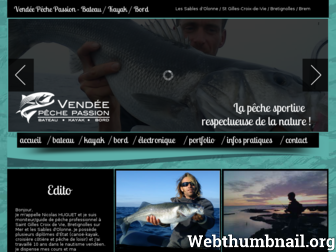 vendee-peche-passion.fr website preview