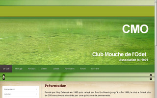 club-mouche-odet.com website preview