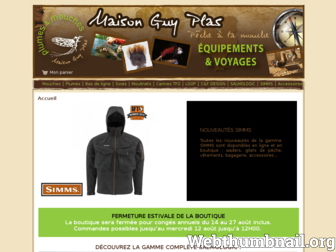 moucheguyplas.com website preview