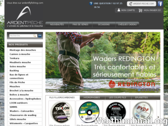ardentflyfishing.com website preview