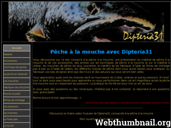 dipteria31.free.fr website preview
