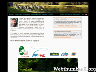 jura-flyfishing.com website preview