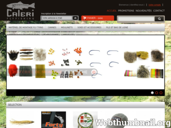 caleri-flyfishing.com website preview