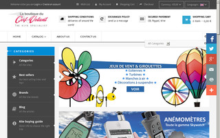 boutiqueducerfvolant.com website preview