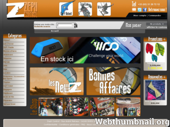 zephcontrol.com website preview