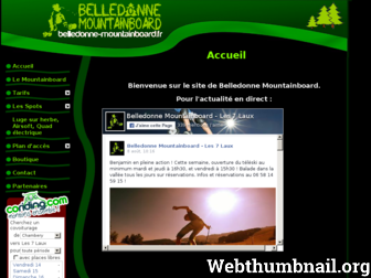 belledonne-mountainboard.fr website preview