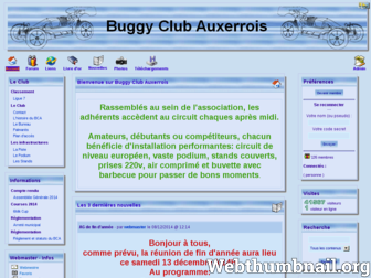 buggyclubauxerrois.free.fr website preview
