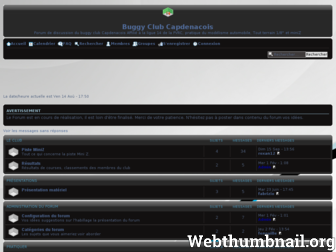 buggyclubcapdenacois.forumgratuit.org website preview