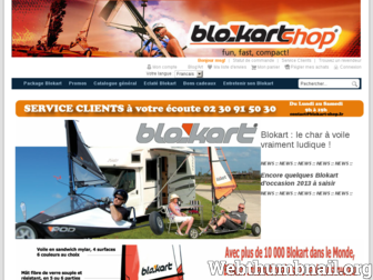 blokart-shop.fr website preview