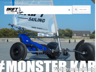 drift-sailing.com website preview