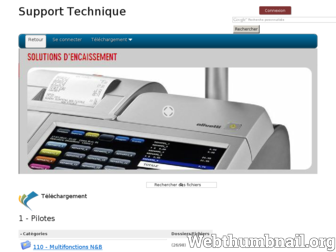 olivettifrance.fr website preview