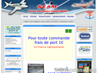 seam-avionic.com website preview