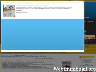 aeroshoppy.com website preview