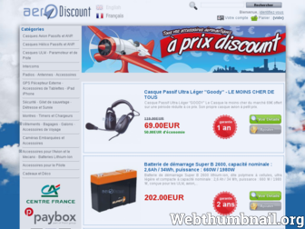 aerodiscount.com website preview