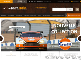 1886autos.fr website preview