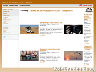 trekking.fr website preview