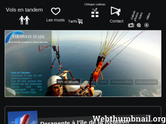 fly-parapente.com website preview