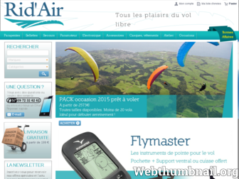 ridair.com website preview
