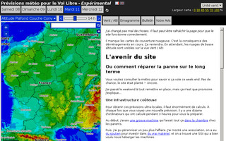 meteo-parapente.com website preview