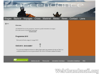 ascendance.fr website preview