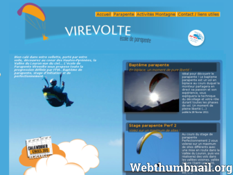virevolte.net website preview