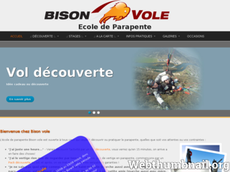 bison-vole.com website preview