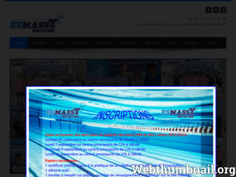 esmassynatation.com website preview